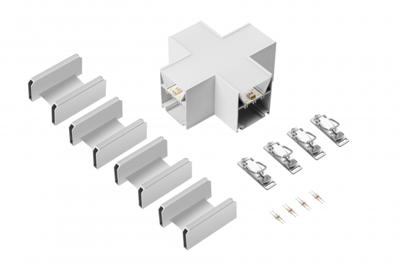 Kopplingsanordning + VINEA, LED, Vit