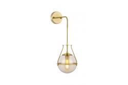 Vägglampa DROP 4, 7110, AC220-240V, 50/60Hz, 1*E27, max.40W, guld