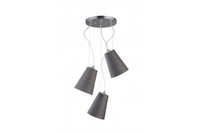 Taklampa KASEL 3, 6229, AC220-240V, 50/60Hz, 3*E27, max.40W, genomsnittlig 46 cm, grå