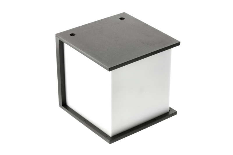 Fasadlampa LEO, E27, MAX. 18W, IP54, AC220-240V, 50/60Hz, svart