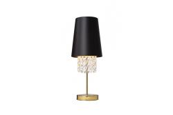 Bordslampa NESTO 3, 6090, AC220-240V, 50/60Hz, 1*E27, max.40W, gen. 20 cm, svart/guld