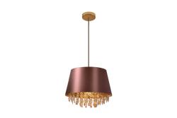 Taklampa NESTO, 6083, AC220-240V, 50/60Hz, 1*E27, max.40W, IP20, genomsnitt. 30 cm, brun
