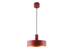 Taklampa SELVIA II, 5518, max. 250V, 50/60Hz, 1*E27, max.40 W, IP20, genomsnitt. 30 cm, röd