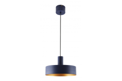 Taklampa SELVIA II, 6010, max. 250V, 50/60Hz, 1*E27, max.40 W, IP20, genomsnittlig. 30 cm, marinblå