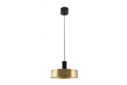 Taklampa SELVIA II, 6072, max. 250V, 50/60Hz, 1*E27, max.40 W, IP20, genomsnitt. 30 cm, guld-svart