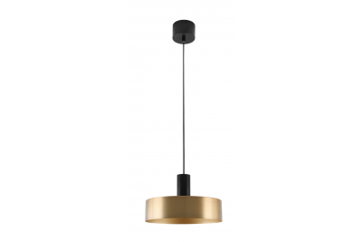 Taklampa SELVIA II, 6072, max. 250V, 50/60Hz, 1*E27, max.40 W, IP20, genomsnitt. 30 cm, guld-svart