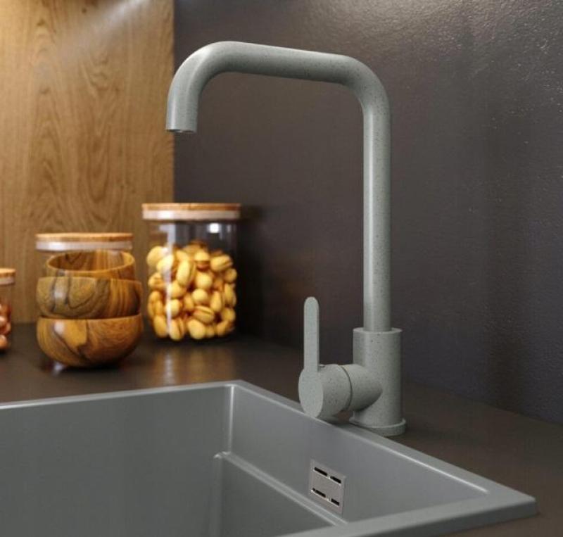 Graniteland Stellar Köksblandare Grå med svängbar pip 1208969530