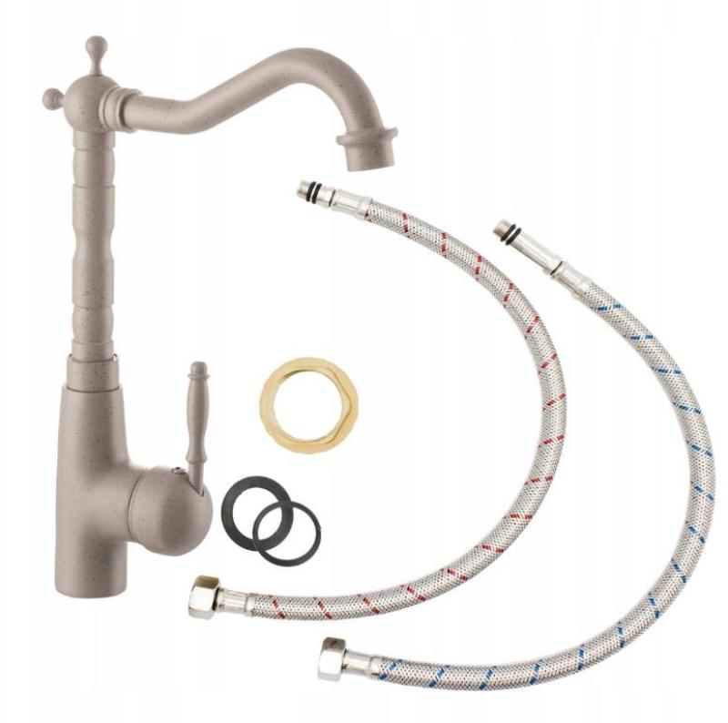 Graniteland Verve Köksblandare Beige sand med svängbar pip 1208969534