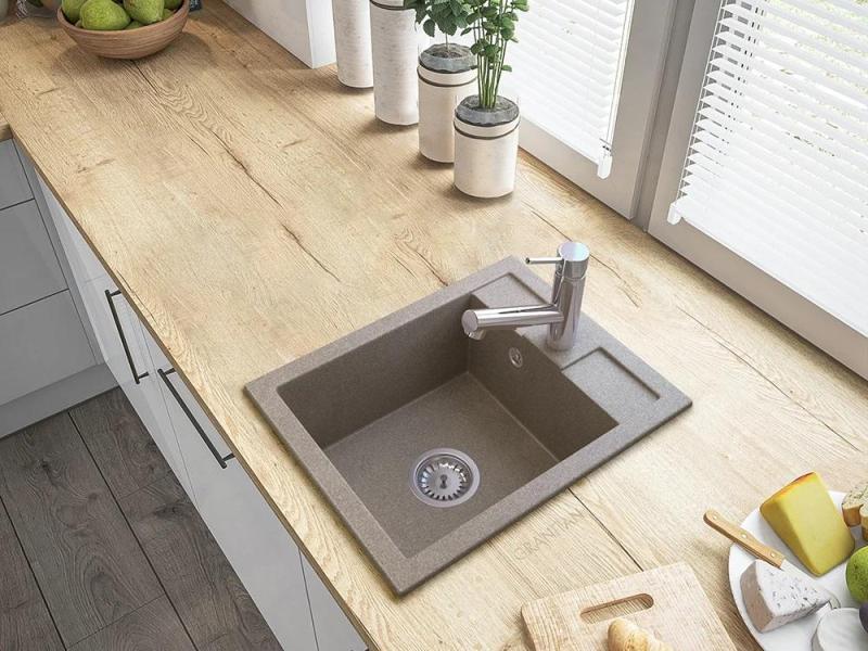 Graniteland Ceres Köksblandare Krom med Utdragbar Pip och Dubbel-Funktion Handdusch 1208969535