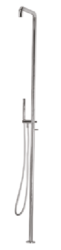 Waterevolution Flow duschpelare med blandare och handdusch Koppar T147CPE
