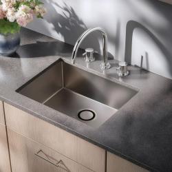 Waterevolution Flow 3-håls köksblandare med svängbar pip och anslutning för filtrerat vatten krom T152U01