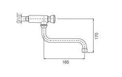 PB Självstängande Tidstyrd väggmonterad kran 1/2” vridbar pip 1208969809