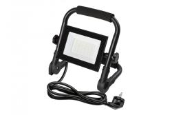 NELI Bärbar Strålkastare, LED, 30W, 2700lm, 6400K, AC220-240V, IP65, 1.5m kabel