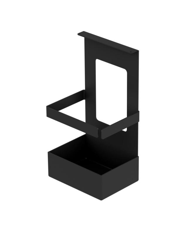 Epka Luxion Set Köksskenor 80 cm med Tillbehör Metall med Dold Fästning Svart 1208969996