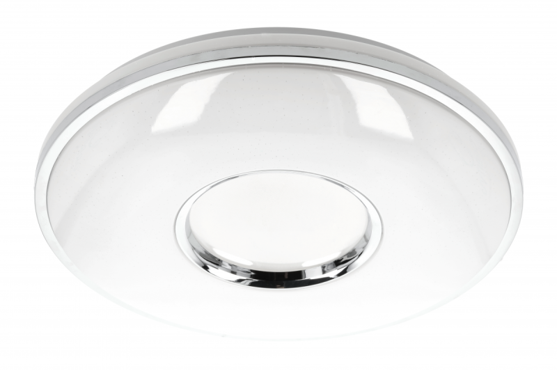 SORI LED taklampa, Ø490mm, CCT, 48W, 3840lm, AC180-250V, 50/60 Hz, PF>0,9, IP54, fjärrkontroll, vit, 3 års garanti.