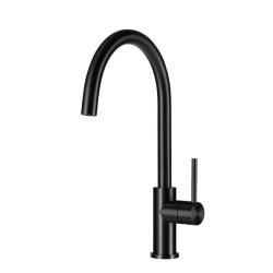 Lorreine Mersey-Black PVD köksblandare helt i rostfritt stål med svängbar pip svart 1208970032