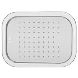 Banka Boston RVS Ytlig Diskbänk avtorkningsbänk 542 x 402 mm Överbyggnad 1208970073