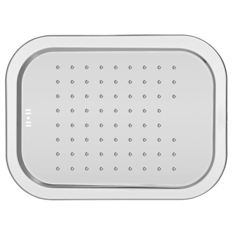 Banka Boston Rostfritt stål Grunt diskho med avrinningsbricka 542 x 402 mm Infälld 1208970073