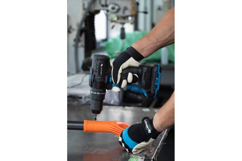 Högert kraftfull sladdlös slagborrmaskin, borstlös, 18V