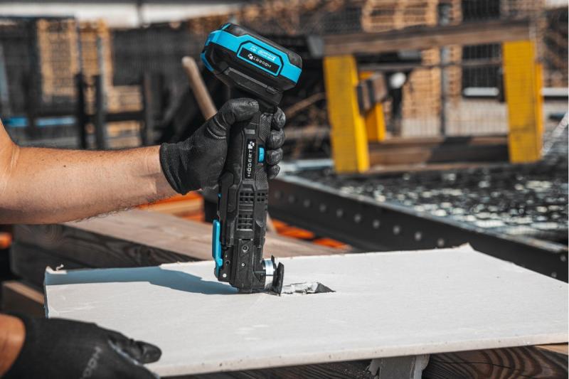 HÖGERT kraftfull sladdlös multifunktionellt verktyg, 18V, utan batteri.