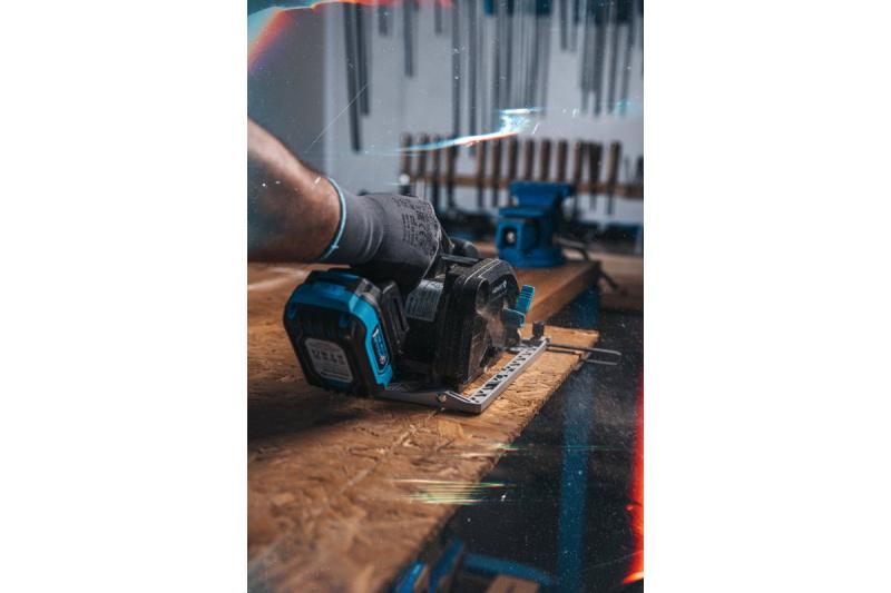 HÖGERT batteridriven cirkelsåg, 18V, utan batteri, dammsugaranslutning