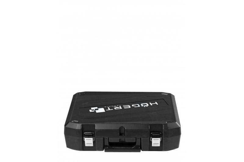 HÖGERT sladdlös borrmaskin 18V, set med batteri, laddare, bitshållare, borrmagasin