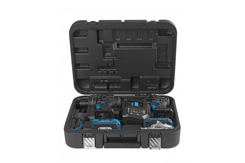 HÖGERT slagskruvdragarsats 200 Nm 18V med borstlös motor.