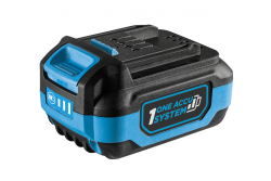HÖGERT Sladdlös vinkelslip med paddelbrytare, 125MM, 18V - Set (batteri, laddare, tillbehör)