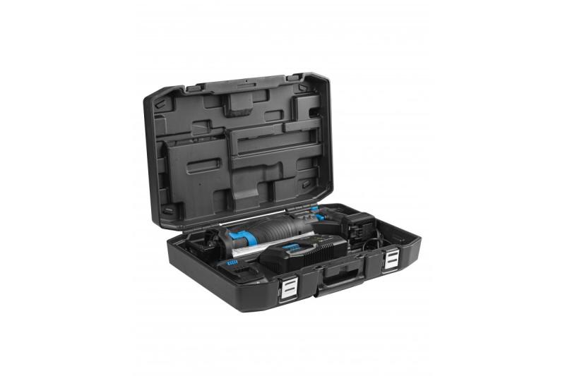 HÖGERT batteridriven tigersågset, 18V, borstlös, batteri, laddare, tillbehör