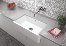 Ausmann Keramik Mira Keramisk Vit Diskho - Undermonterad och Infälld 795 x 460 mm 1208970515