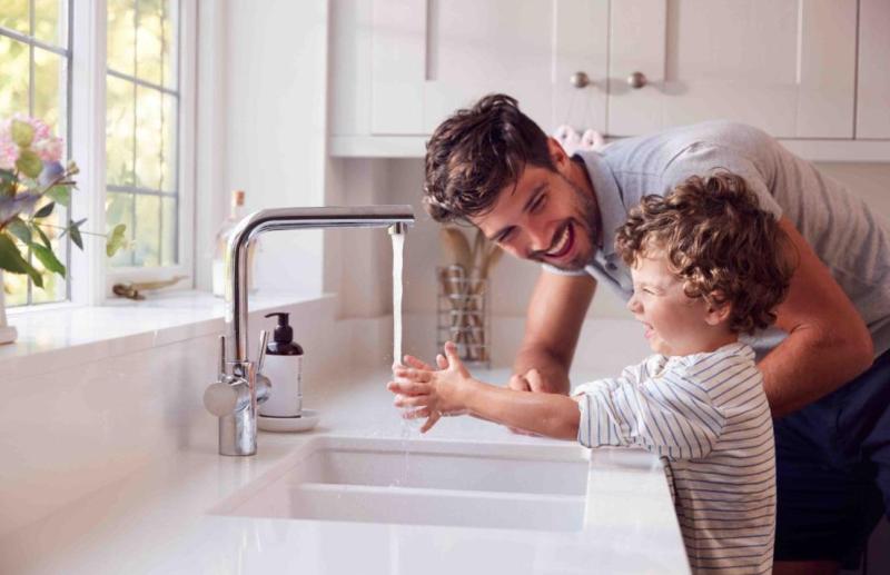 Graniteland Solo Granit Vit Diskho undermontering 42x34 cm med rostfri stålkork 1208970613