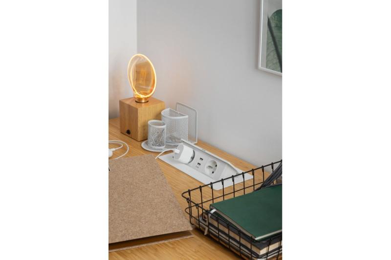 Mjukt utdragbar uttagsmodul.