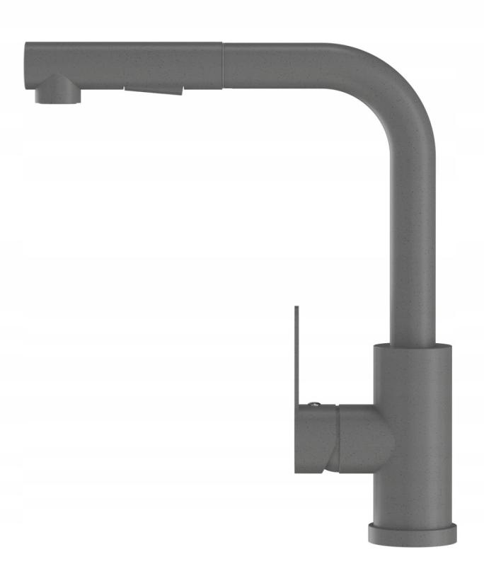 Graniteland Celeste Kökblandare Grå med Utdragbar Pip och Dubbel-Funktion Handdusch 1208970663