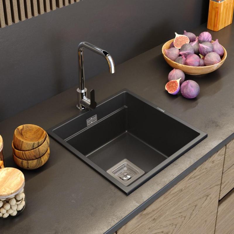 Graniteland Stellar Kökblandare Krom med svängbar pip 1208970667