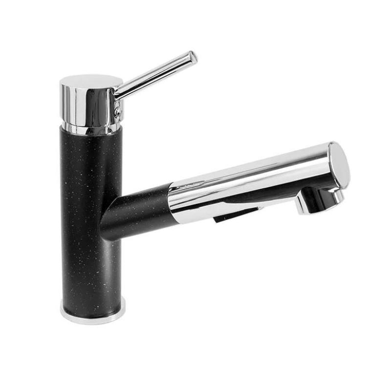 Graniteland Ceres Köksblandare Granit utseende med Utdragbar Pip och Dubbel-Funktion Handdusch 1208970706