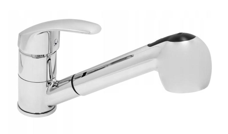 Graniteland Rhea Köksblandare Krom med Utdragbar Pip och Dubbel-Funktion Handdusch 1208970712