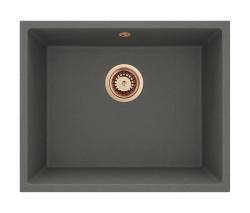 GraniteMy Universal Granit Grå, mörk Diskho 50x40 cm Överbyggnad, Underbyggnad och Planbyggnad med Kopparplugg 1208970757