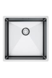 Franke Bolero Plus New R10 B2X 210-40-40 RVS Diskbänk Planmontering, undermontering och överbyggnad 40x40 cm 127.0728.976