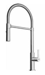Franke Maris Semi Pro Kökskran Flexibel Utlopp Krom 115.0728.395