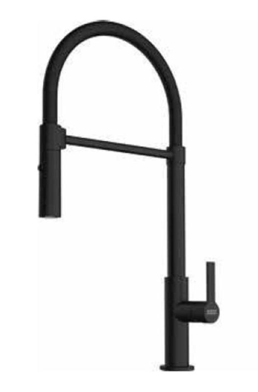Franke Maris Semi Pro Kökskran Flexibel Utlopp Svart 115.0728.396