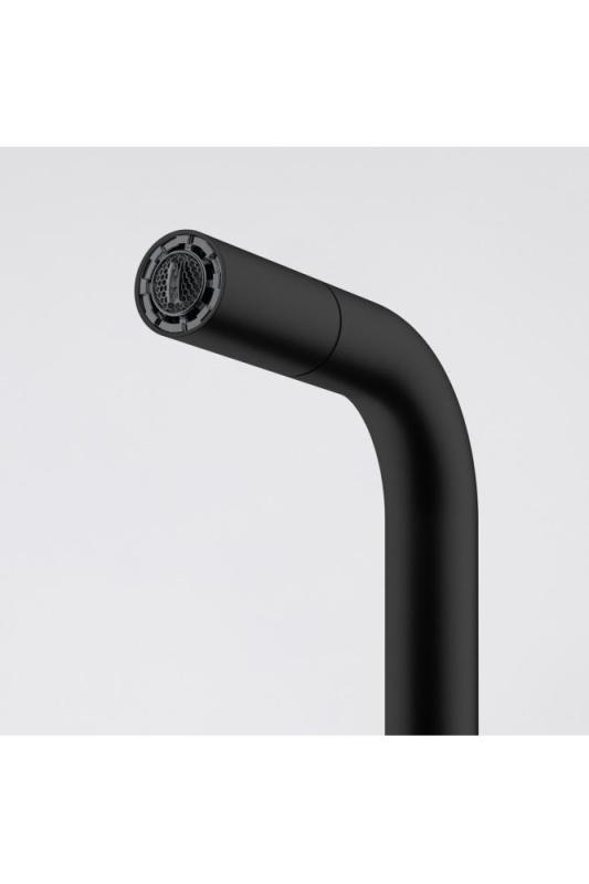 Franke Lina U Kökskran Svart Utdragbar Pip 115.0728.477