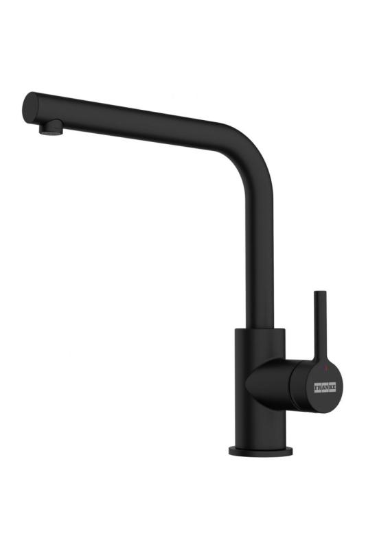 Franke Lina L Kökskran Svängbar Utlopp Svart 115.0693.393