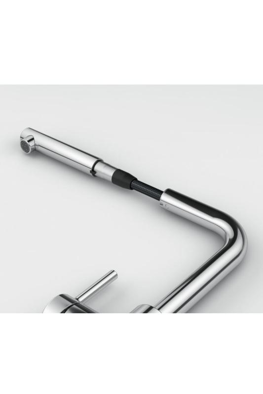 Franke Lina L Kökskran Krom med Utdragbar Pip 115.0712.420