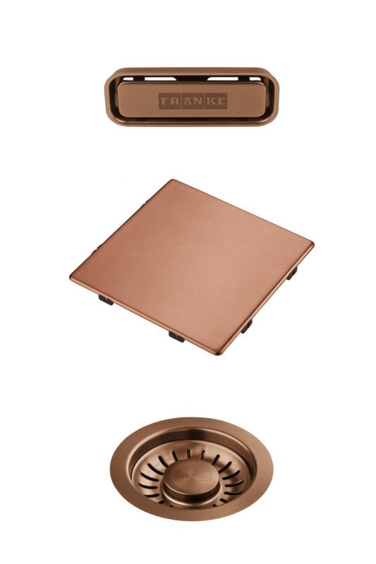 Franke Kubus 2.0 färgset Avloppsset Koppar 1208970832