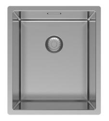 Pure.Sink Exclusivo RVS diskbänk 34x40 cm 10mm radie undermontering, planmontering och överbyggnad PEX3440-02