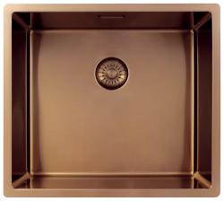 Pure.Sink Exclusivo Koppar diskho 45x40 cm 10mm radie underbyggnad, planbyggnad och överbyggnad PEX4540-62