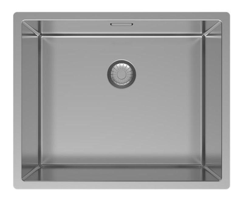 Pure.Sink Exclusivo RVS diskbänk 50x40 cm 10mm radie undermontering, planmontering och övermontering PEX5040-02