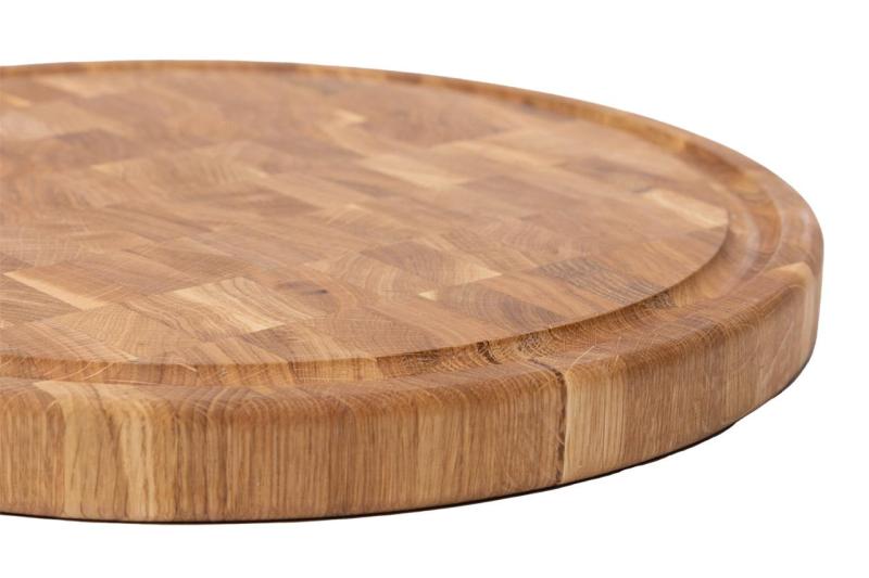 Woodsea Woodstone Oak rund - Ek Trä rund Skärbräda Ø42cm 1208971525