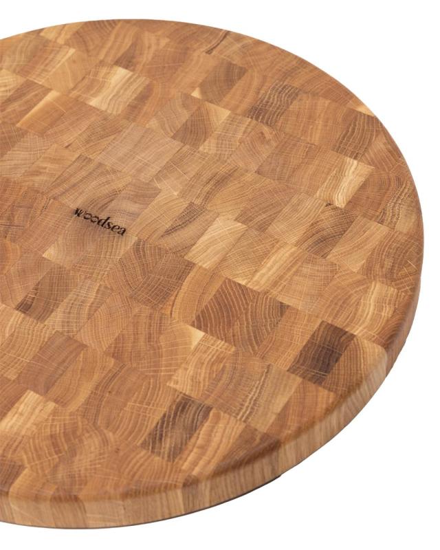 Woodsea Woodstone Oak rund - Ek Trä rund Skärbräda Ø42cm 1208971525