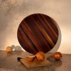 Woodsea Butcher Round - Valnöt Trä Skärbräda Rund Ø50 cm 1208971533